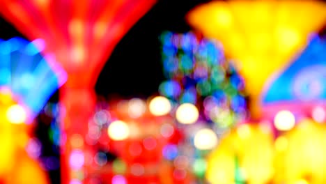 beautiful background of multicolored illumination. close-up, blurred, soft focus. defocused abstract bokeh lights , multicolor illuminated background