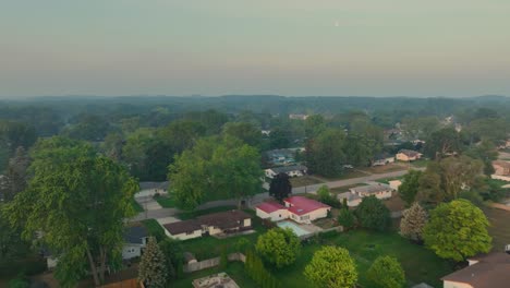 exploring the area with drone