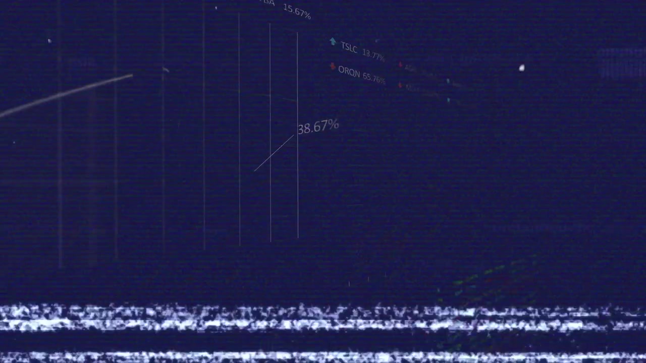 Animazione di elaborazione dati su interferenza