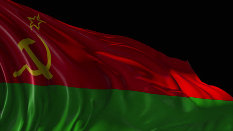 flag of transnistria - 3d rendering