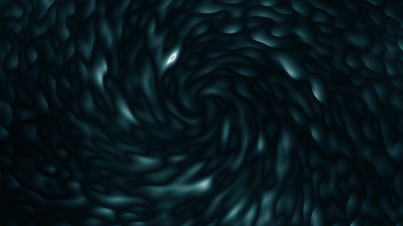 Futurystyczne spiralne niebieskie chmury burzowe na ciemnym niebie 2