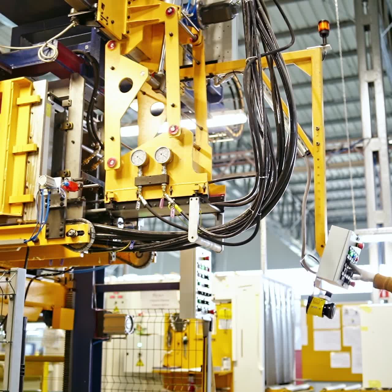 Typical production industrial equipment