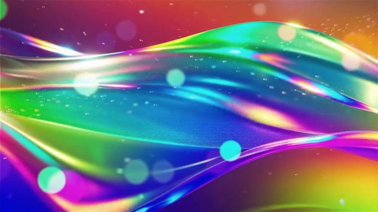 Sfondo astratto con onde di luce fluide.