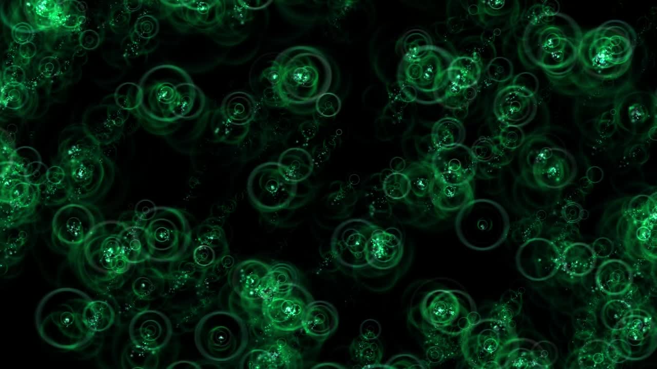 Ring shape Particle Animation Motion Graphics