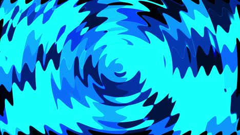 fondo abstracto con ondas radiales y ondulaciones. renderización 3d generada por computadora