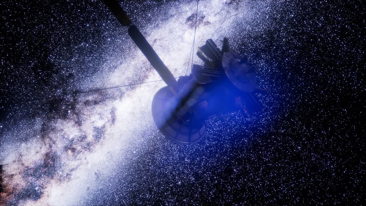 위성 카시니가 토성에 접근하고 있습니다.