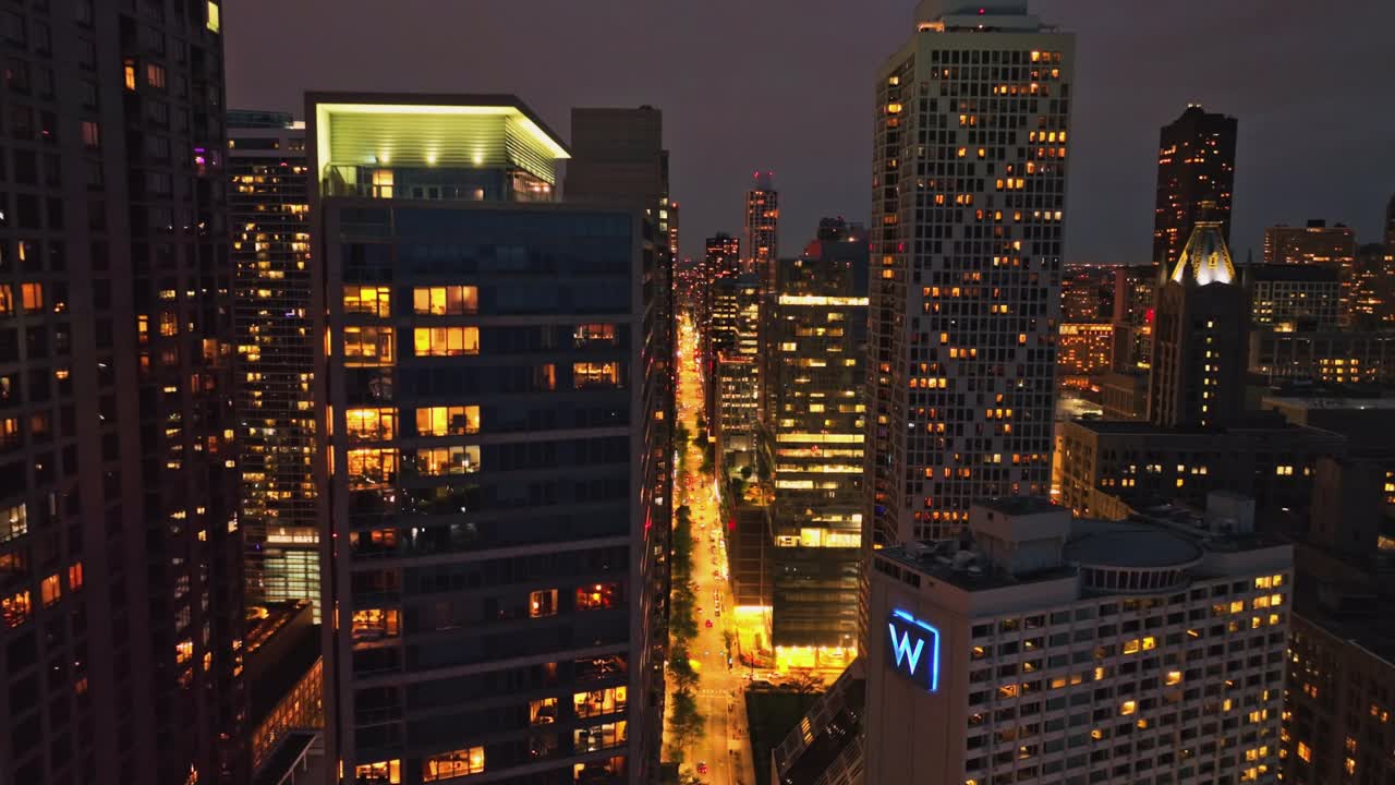 chicago illinois estados unidos imágenes aéreas de drones