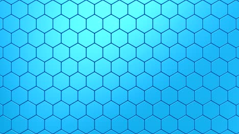 hexagons form a wave