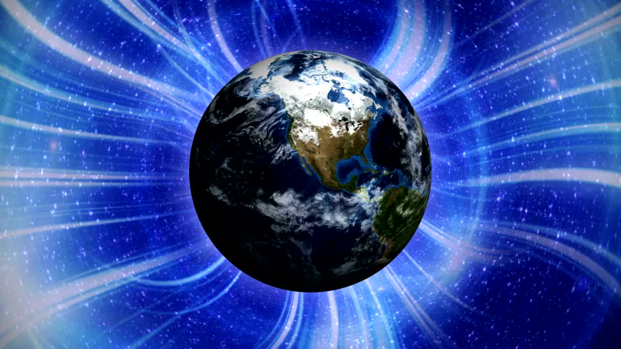 Concetti di Terra e Universo: Animazione, Rendering, Sfondo, Loop