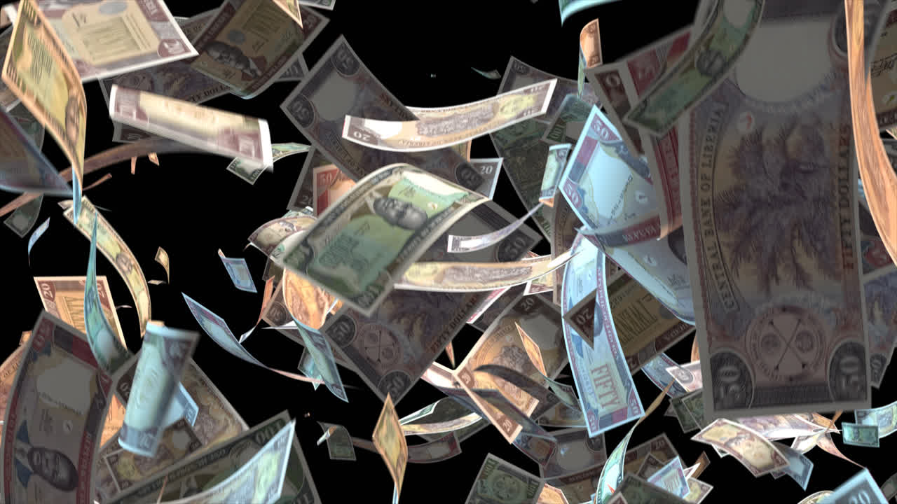 떨어지는 돈 애니메이션