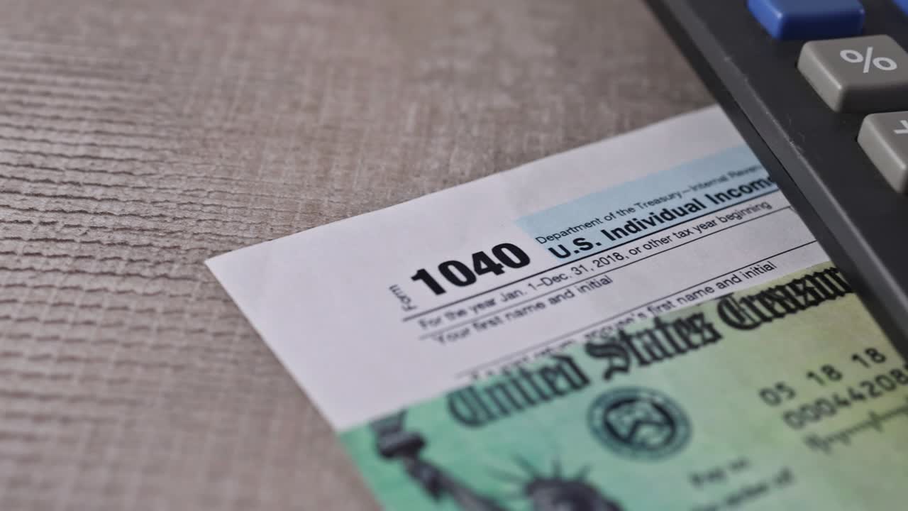 servicio de impuestos internos de estados unidos formulario 1040 de impuesto sobre la renta individual revisión de la declaración de impuestos económicos de estímulo