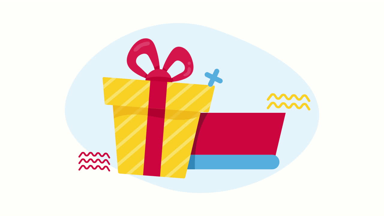 en regalo animado de oferta especial