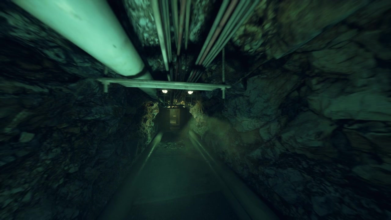 Dynamic rescue environment chaotic scene with water and beams