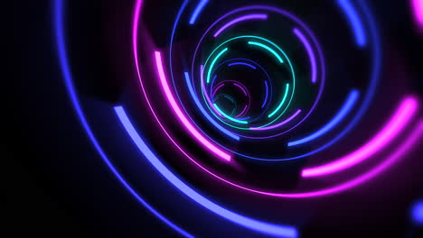 motion colorful neon lines abstract background 25