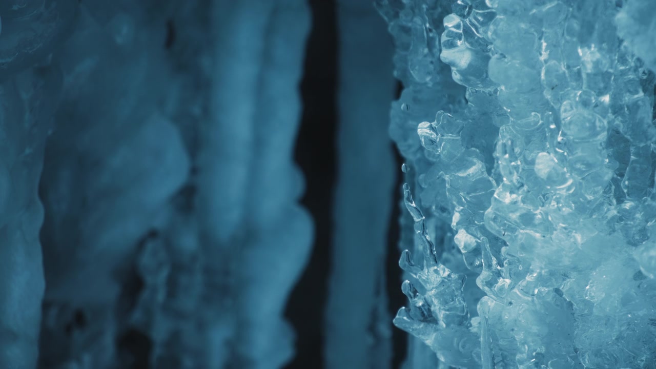 Abstract background of melting ice