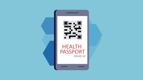 covid 19 disease passport in smartphone