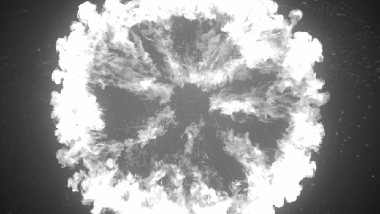 Detonation with fire