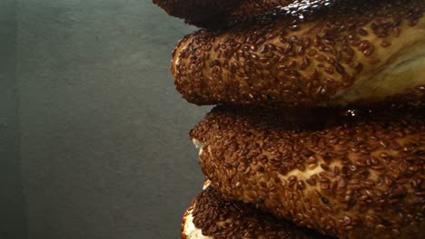 pavo delicioso crujiente llamado simit