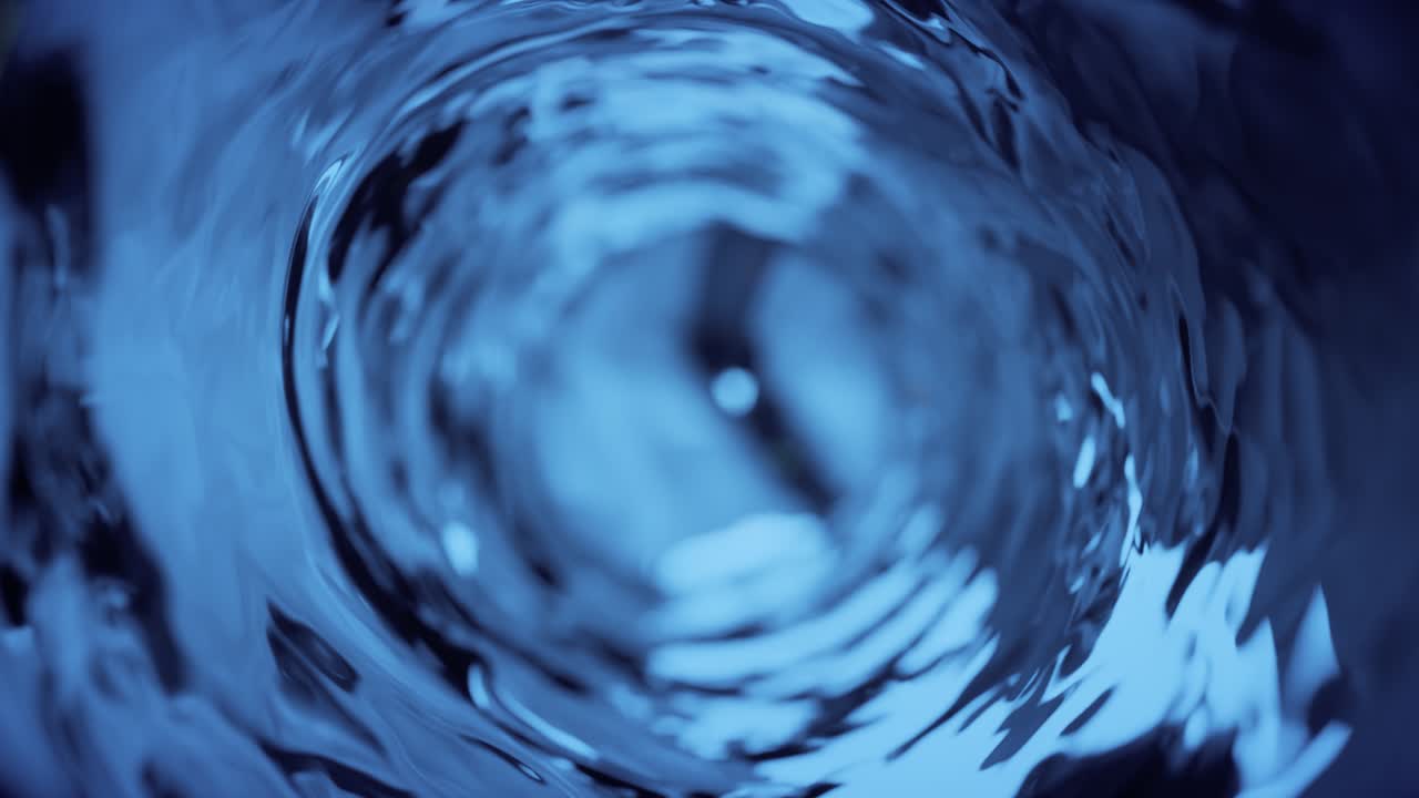 추상적인 물 소용돌이