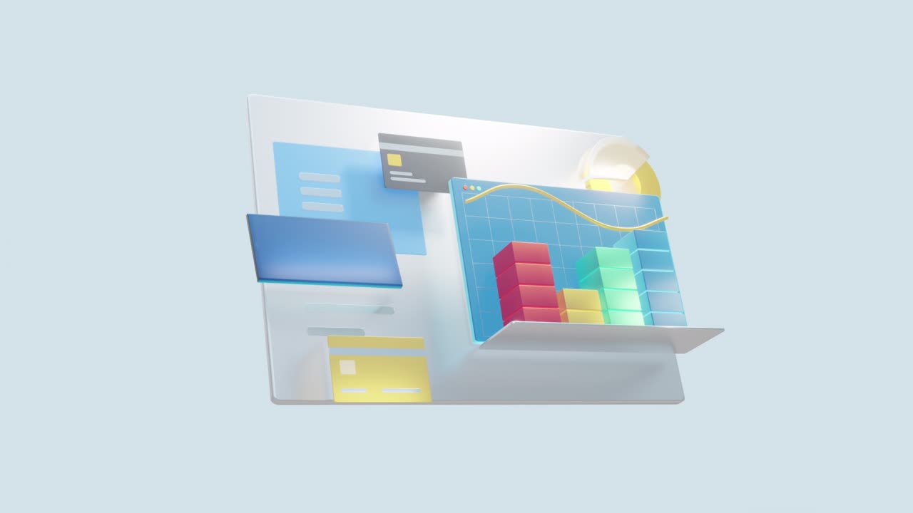 abstracción gráfica ligera en un estilo de negocios moderno.