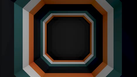 túnel geométrico abstracto