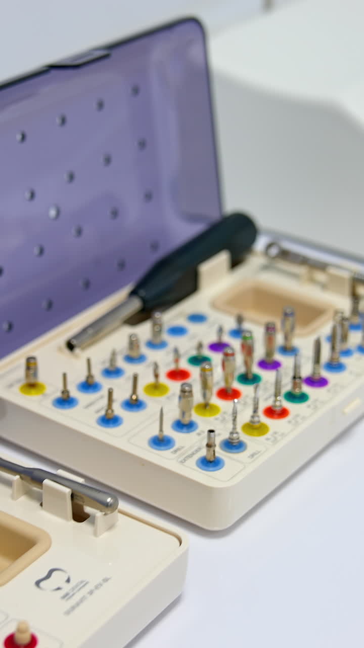 Interior of modern dental clinic. Modern dentistry office interior with tools