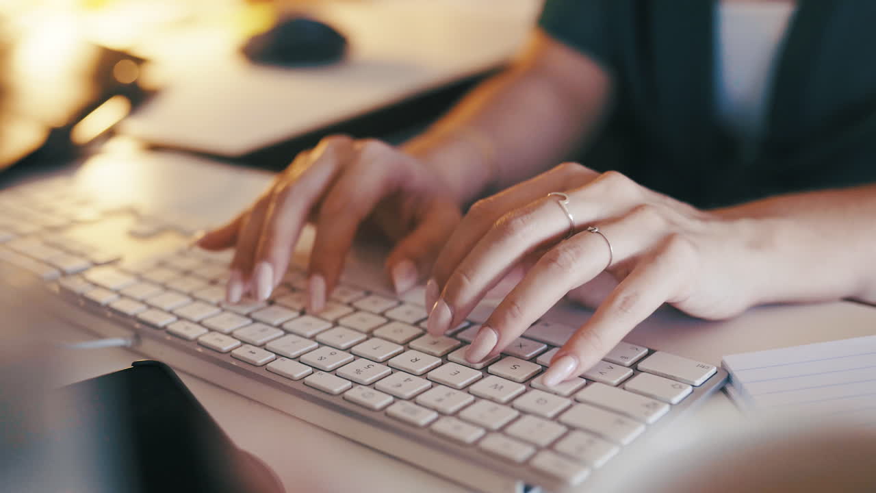 I have so many documents to type out today