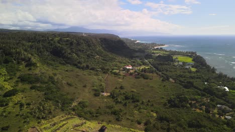 vista aérea desde arriba tiro de drone