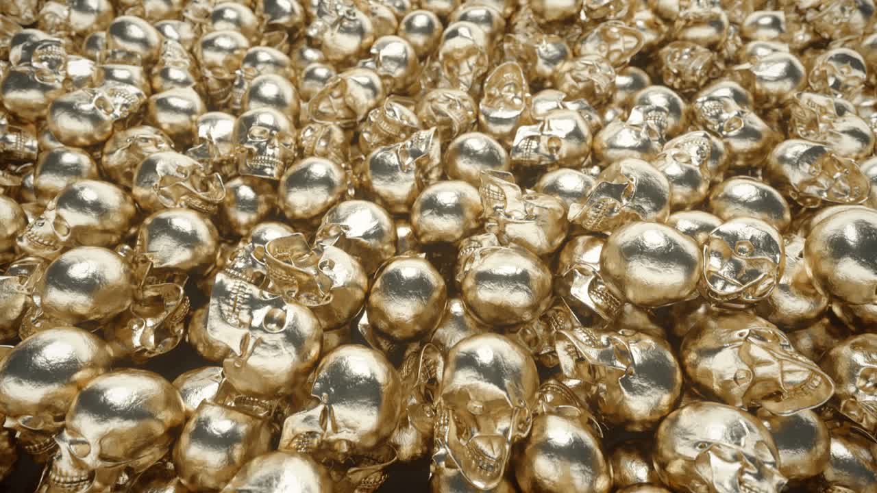 황금 두개골 어리