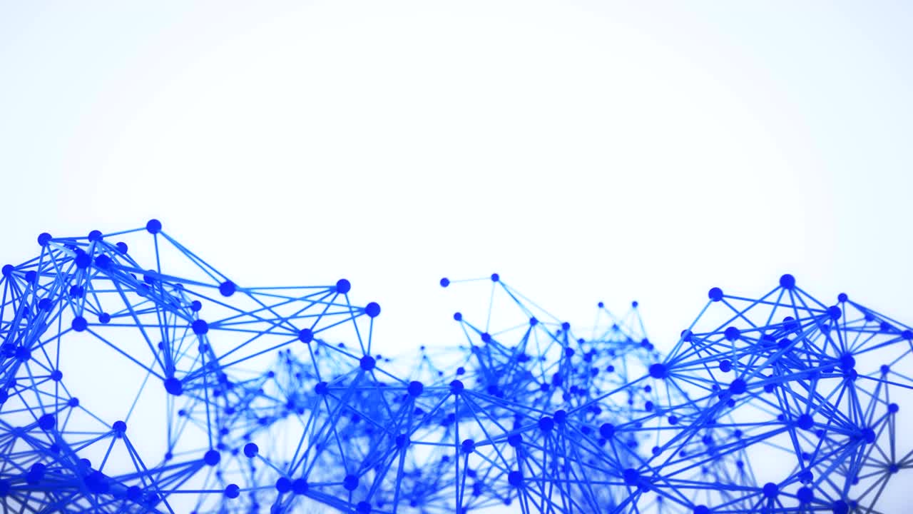 malla de polígono abstracto.