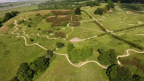 hadleigh castle cycle track in essex