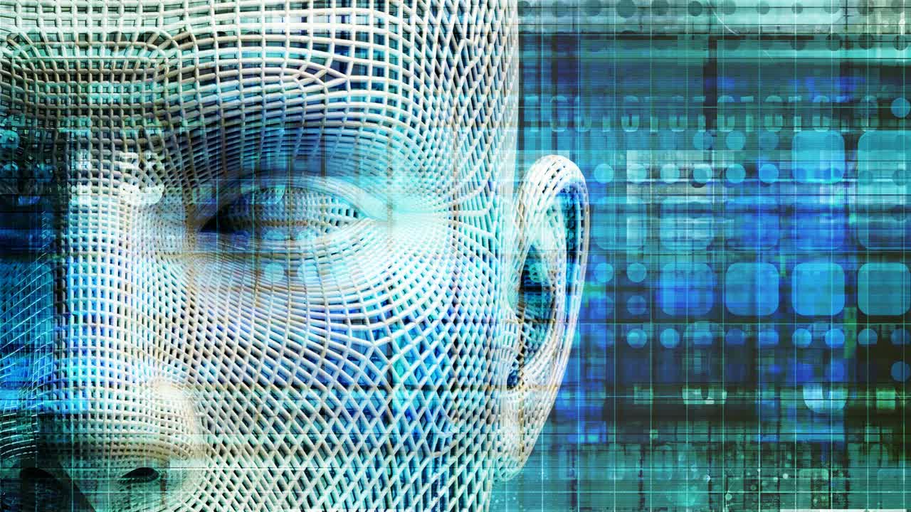 aprendizaje automático a inteligencia artificial concepto abstracto