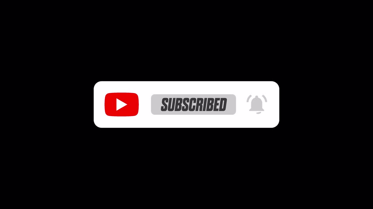Animated Youtube Subscribe Bell Button