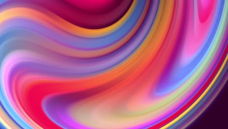 el gradiente de los colores del arco iris se desplaza cíclicamente en bucle. es 4k hermoso fondo abstracto con animación de bucle sin fisuras para presentaciones de vacaciones o cosas de moda en estilo de diseño de movimiento. 24