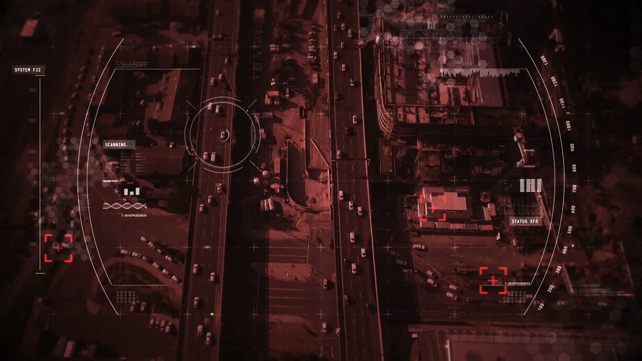 Digital composite video of Ariel target