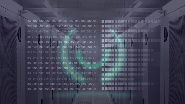Animation of scope scanning and data processing over computer servers