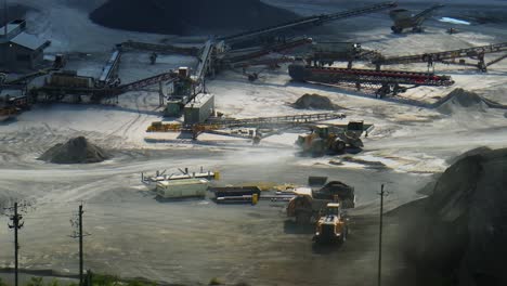 Workers-and-machinery-at-large-mining-quarry-in-Stittsville-in-Canada