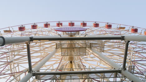 low view of ferris wheel