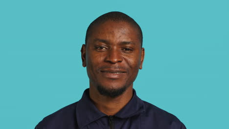 Headshot-portrait-of-security-guard-at-work-smiling