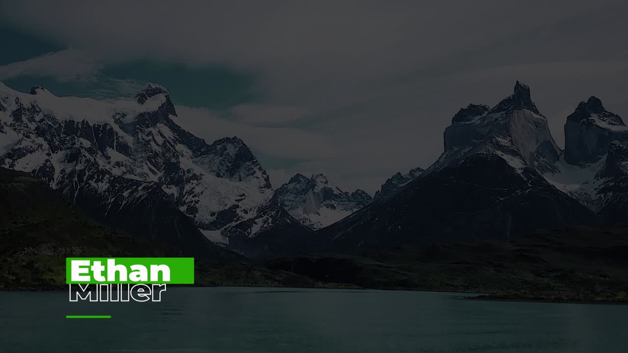 paisaje paisajístico de montaña