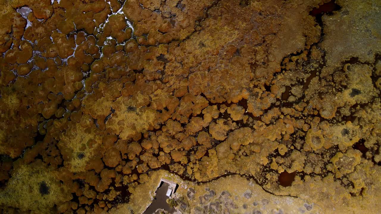 vista aérea del pintoresco lago chungara y el volcán parinacota, chile - dolly hacia adelante, toma de avión no tripulado