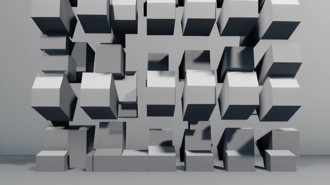 Abstract Geometric Cube Arrangement