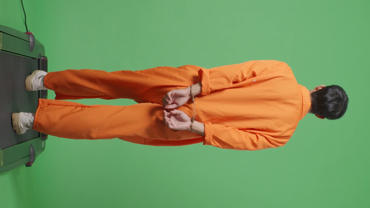 트레드밀을 고 있는 죄수