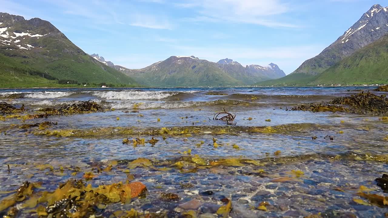 hermosa naturaleza de las islas noruegas de lofoten