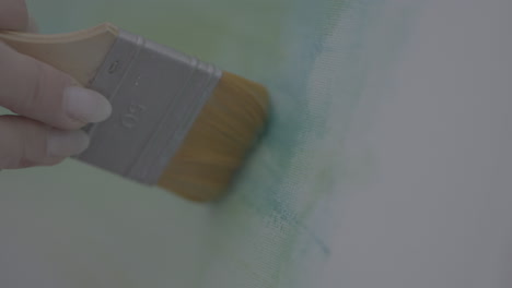 pintura en curso