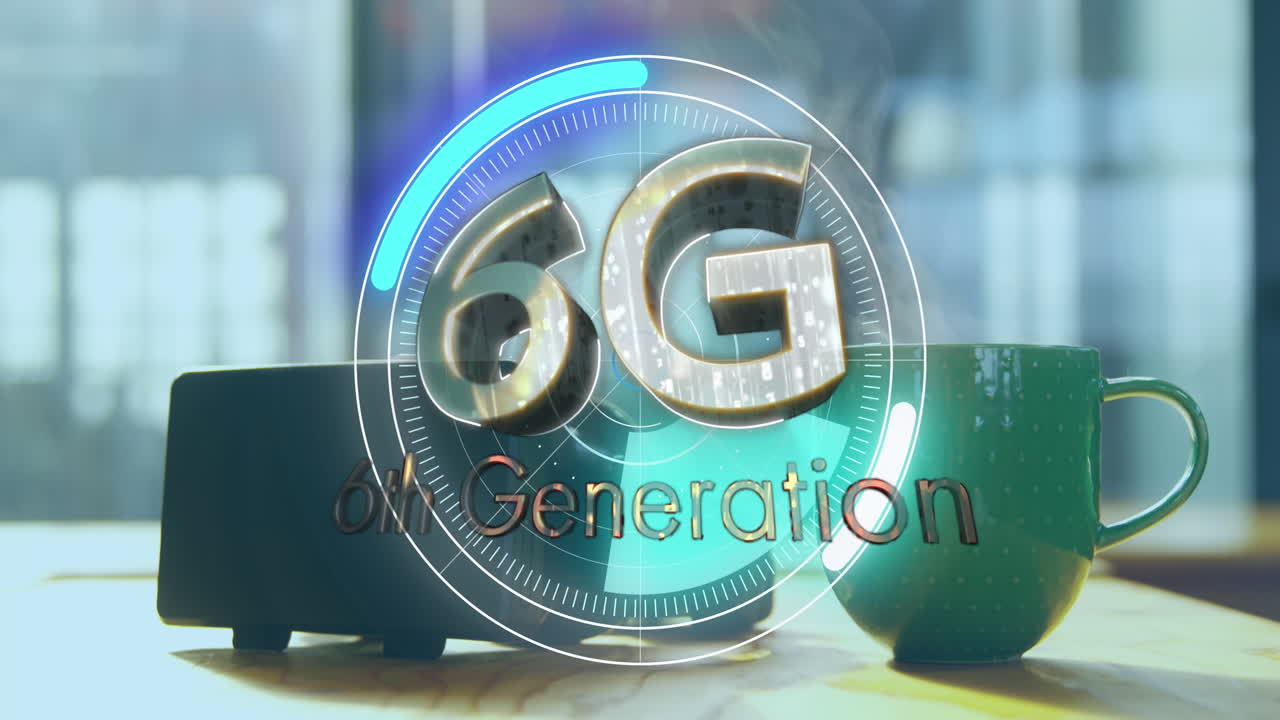 데이터 처리 및 vr 헤드 ⁇ 을 통해 6g 텍스트의 애니메이션