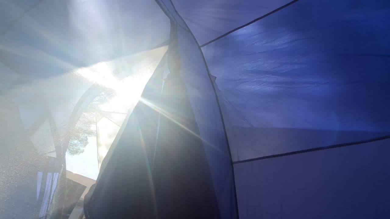 황야에서 캠핑하기