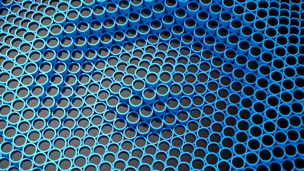 el fondo de los tubos animados