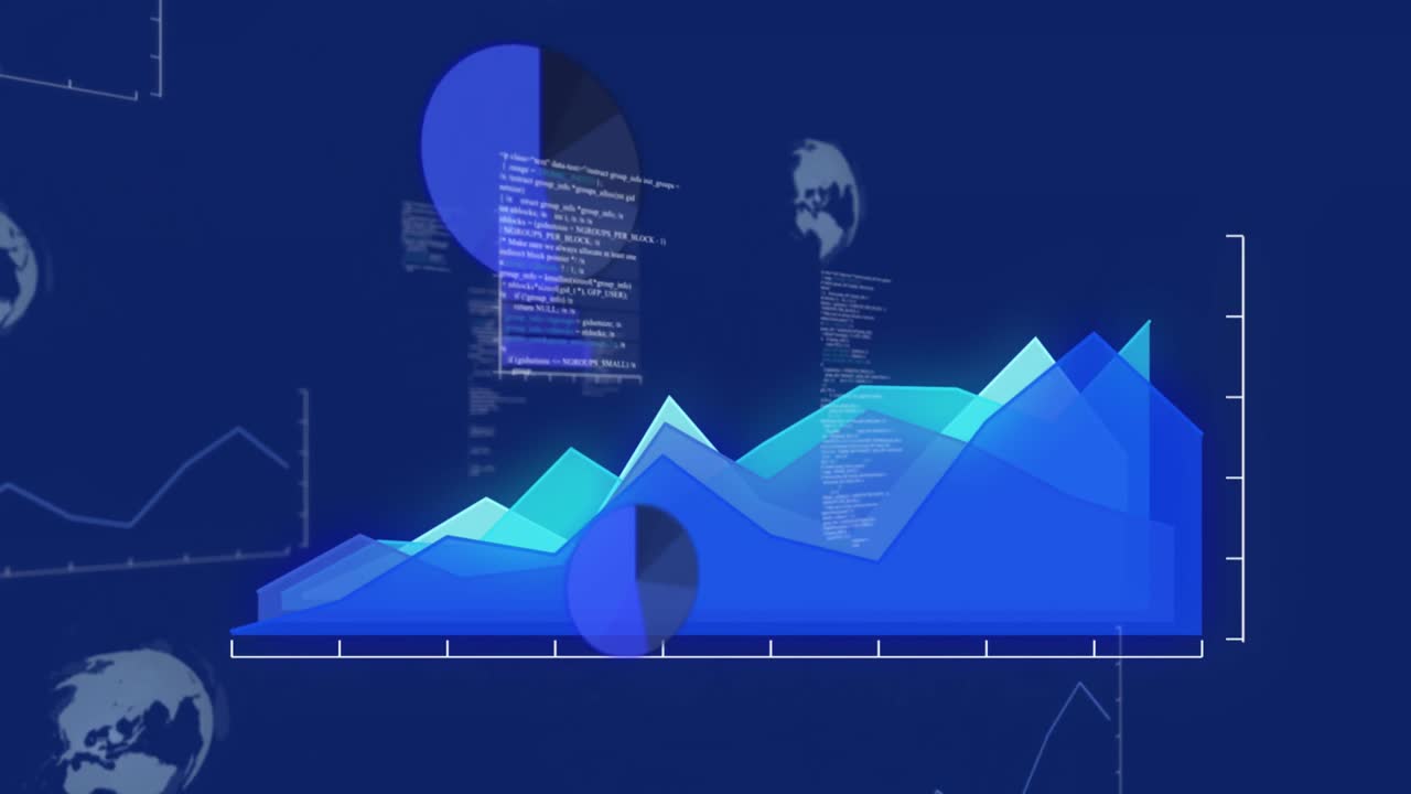 Animation of diagrams over data processing