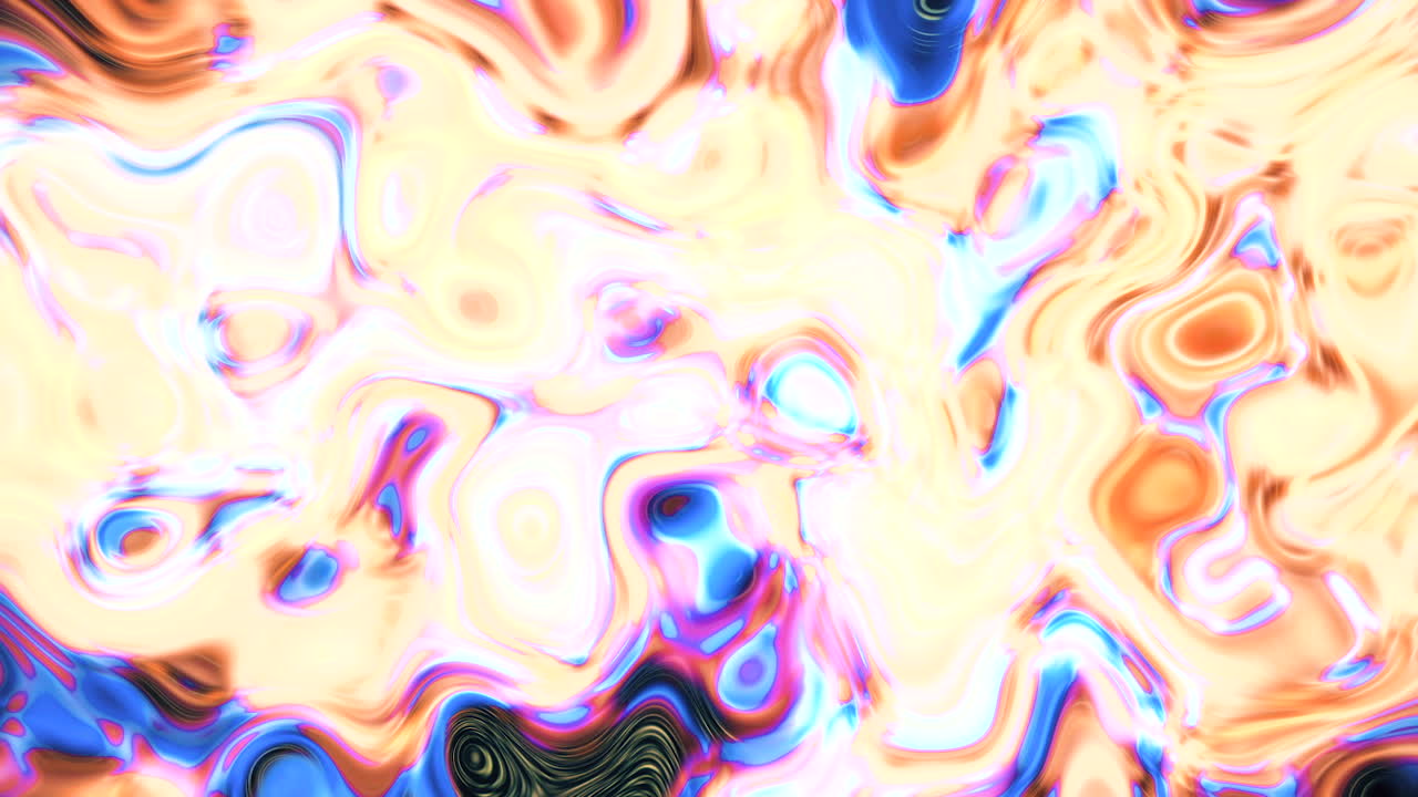 추상적인 액체 색상